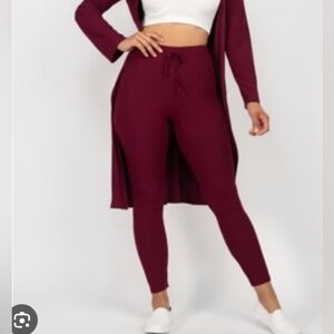 Shein Ribbed Cotton Pants